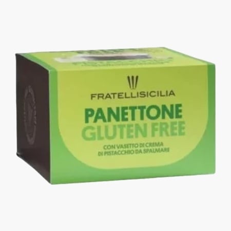 Panettone Fratelli cu fistic si crema de fistic, fara gluten, 500g