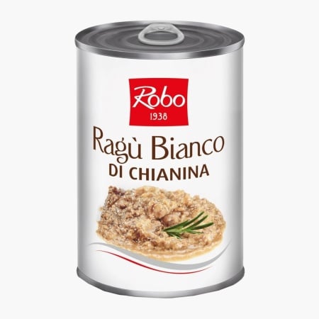 Ragu alb con Chianina, sos din carne de vita, 400g Robo