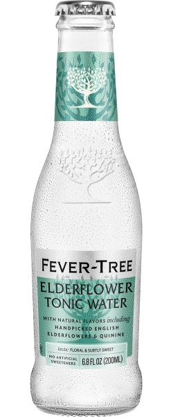 Apa tonica de flori de soc Elderflower, FEVER TREE 200ml