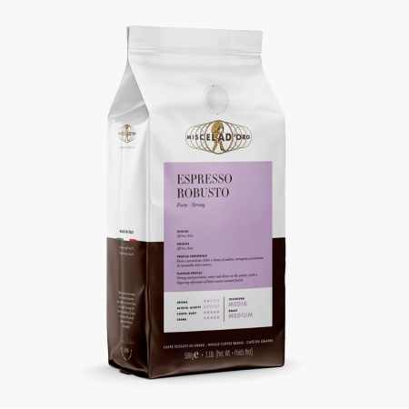 Cafea boabe Miscela d'Oro Robusto 500 g