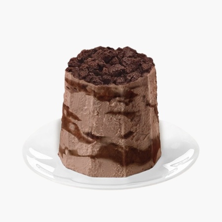Inghetata Semifreddo cu ciocolata, bucati de biscuite si sos de gianduia, Antica Gelateria del Corso 90 g x 12 buc/bax, monoportie