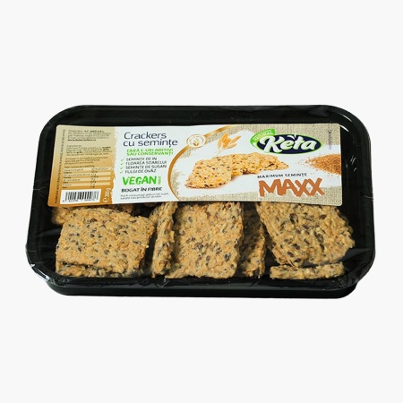 Keta Crackers Maxx cu 60% Seminte - Img 1