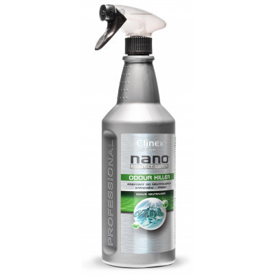 Odorizant lichid, CLINEX NanoProtect Odour Killer - Fresh, 1 litru, cu pulverizator