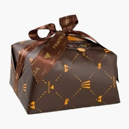 Panettone Fratelli cu pere confiate si ciocolata 500g