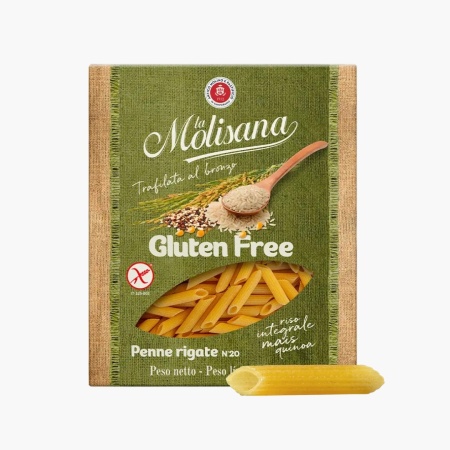 Paste Fara Gluten Penne Rigate No20 La Molisana 400g