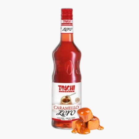 Sirop cu aroma de caramel, fara zahar, Toschi 750ml - Img 1