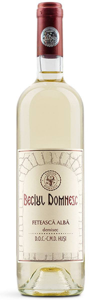 Vin alb demisec Beciul Domnesc Feteasca Alba 0.75L - Img 1