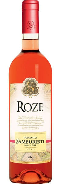 Vin rose sec Roze Domeniile Samburesti 0.75L - Img 1