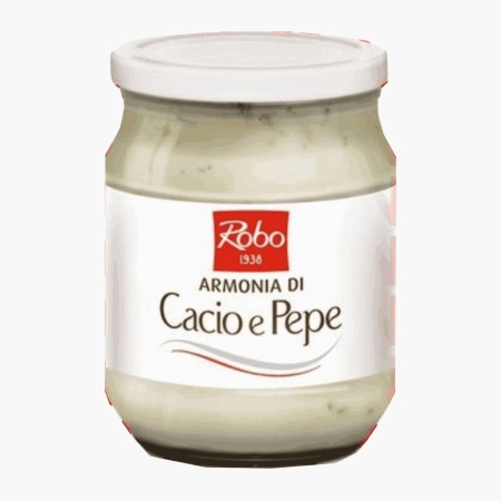 Cacio e Pepe, crema de branza pecorino cu piper, Robo 540g