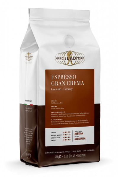 Cafea boabe Miscela d'Oro Grand' Crema 500 g