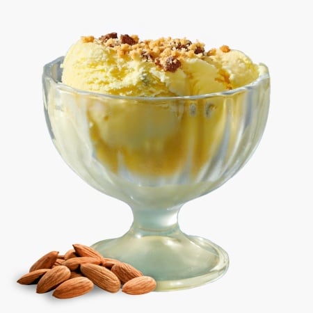 Inghetata Crema Croccante della Nonna cu lamaie, pandispan si migdale caramelizate, Antica Gelateria del Corso 2517g - Img 1