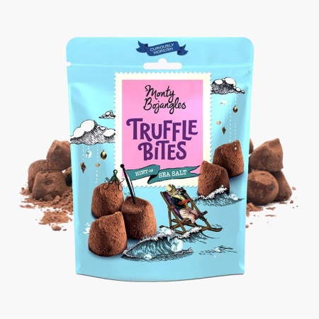 Monty Bojangles Truffle Bites Trufe de ciocolata si sare de mare 100g