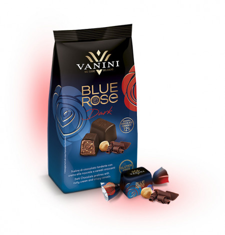 Praline de ciocolata fara gluten Blue Rose Dark, VANINI 120g