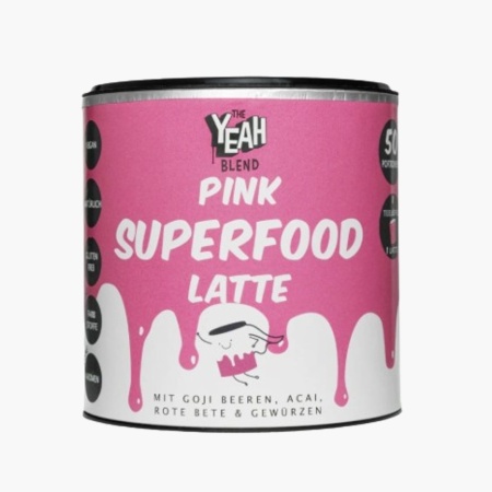 Pudra Lattemix 100% naturala Pink Superfood Latte Yeah 250g