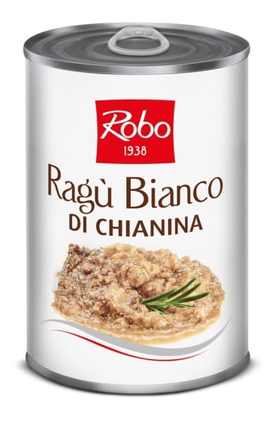 Ragu alb con Chianina, sos din carne de vita, 400g Robo