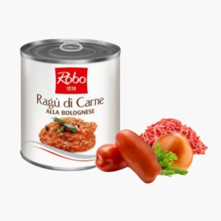 Ragu alla Bolognese, sos din carne de vita, 800g Robo