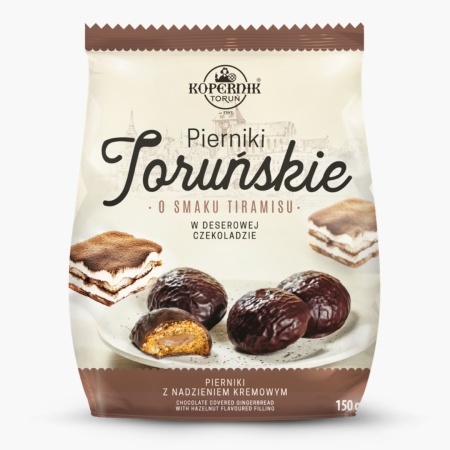 Turta dulce cu ciocolata si aroma de Tiramisu Kopernik 150g