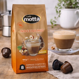 Capsule compatibile Dolce Gusto Nocciolino Motta (8 buc) - Img 2