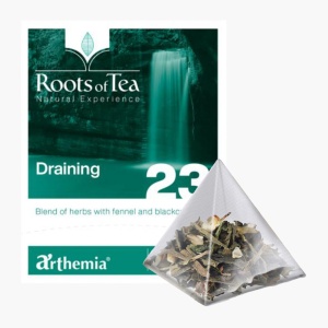 Ceai frunze Draining piramida – cu infuzie de urzica si coacaze negre, Arthemia 15x2.2g/plic - Img 1