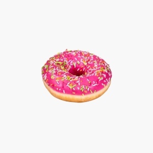 Gogoasa glazurata cu capsuni, Hello Donuts 85 g - 24 buc