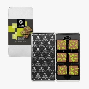 Mini tablete ciocolata cu fistic Peters Pecaree 63g