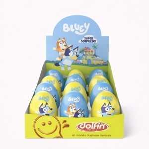 Ou de ciocolata cu surprize Bluey, fara gluten, Dolfin 110g - Img 3