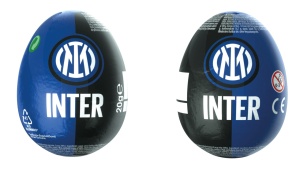 Ou de ciocolata cu surprize Inter Milano, fara gluten, Dolfin 20g