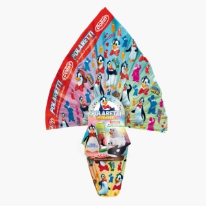 Ou din ciocolata Polaretti, cu surprize, fara gluten, Dolfin 220g