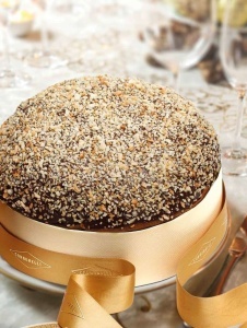 Panettone Del Cavaliere cu migdale si ciocolata neagra, Condorelli 1kg - Img 3