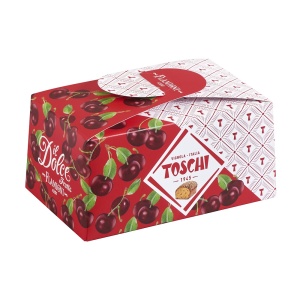 Panettone Italian cu Amarene Il Dolce Frutta Toschi 300g
