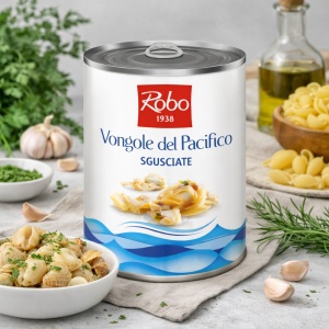 Scoicile decojite Vongole del Pacifico Robo 800g - Img 2