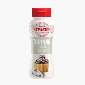 Topping cu aroma de cocos, fara gluten, Toschi 200g - Img 1