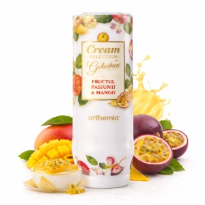 Topping gourmet cu bucati de fructul pasiunii si mango fara gluten, Arthemia 800 g