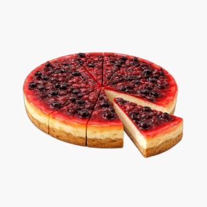 Tort cheesecake cu fructe de padure prefeliat, Effepi 1450g
