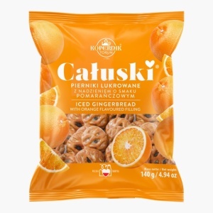 Turtă dulce glazurată cu aromă de portocala Kopernik 140g