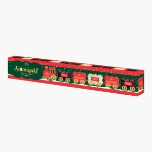 Turta dulce trenulet cu ciocolata Christmas Kopernik 395 g