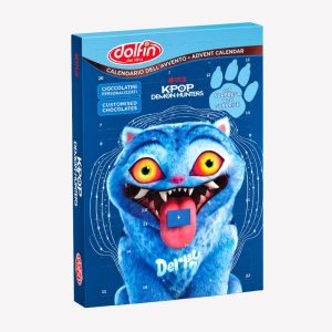 Calendar Advent cu dulciuri pentru copii K-Pop, fara gluten, Dolfin 200g - Img 2
