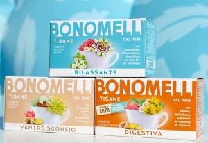 Ceai infuzie din plante cu extract de ghimbir pentru digestie, Bonomelli - Img 4