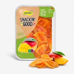 Mango deshidratat fără zahăr adăugat Serano 120g - Img 1