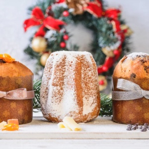 Mini Panettone Clasici, Cutie Asortata 4 buc Vergani, 380g - Img 2