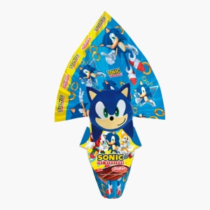 Ou de ciocolata Sonic dublu, cu surprize, fara gluten, Dolfin 320g