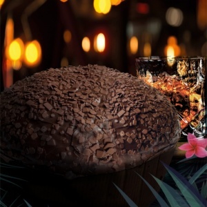 Panettone Cacao, Rom si glazura de ciocolata neagra, Condorelli 750g - Img 2