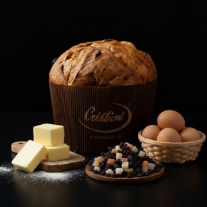 Panettone Classico cu fructe confiate Crispiani 750g - Img 3