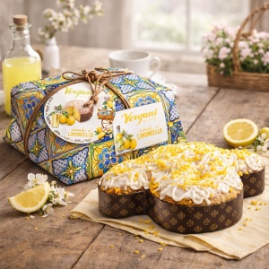 Panettone Limoncello Sicilia, Vergani 750g - Img 3