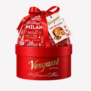 Panettone Luxury Classico le Cappelliere Vergani 1000g, cutie de catifea - Img 2