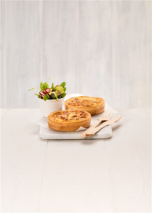 Tarta sarata QUICHE LORRAINE cu carne 12 buc x 200g
