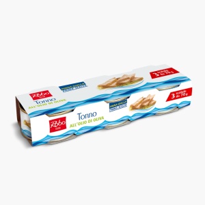 Ton in ulei de masline, Robo 3x70g