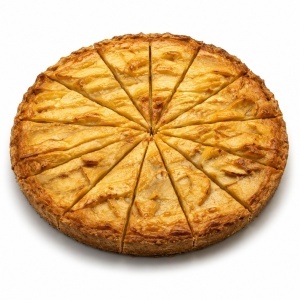 Tort de mere feliat, 14 felii, Effepi 1200g - Img 2