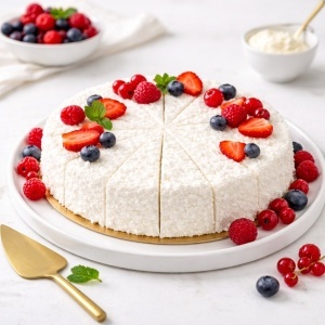 Tort prefeliat Meringata Bianca, Effepi 1280g - Img 4