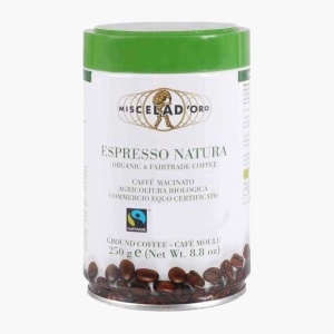 Cafea macinata Espresso Natura BIO, Miscela d'Oro 250g - Img 1